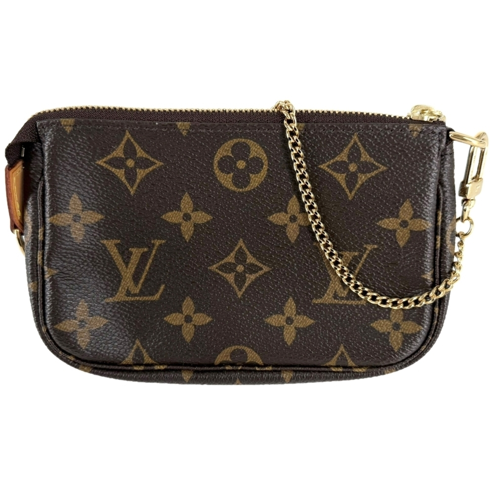 Louis Vuitton Mini Pochette Accessoires handbag for women, accessory pouch, M...